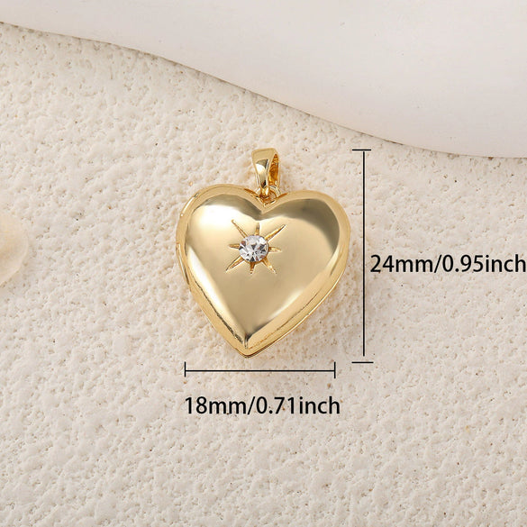 Wholesale Copper Love Christmas Elk Pendant Necklace With Heart Shape Geometric Letters Zirconia Design