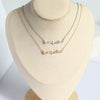 Wholesale Copper Microinlaid Zircon Geometric Style Women's Clavicle Chain Necklace With Electroplating O Word Chain