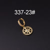 Wholesale Copper Microinlay Irregular Animals Zodiac Ear Buckle Piercing Earrings Jewelry
