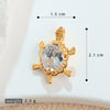 Wholesale Copper Micropaved Animal Zodiac Marine Life Turtle Starfish Necklace Pendant Cartoon Style