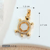 Wholesale Copper Micropaved Animal Zodiac Marine Life Turtle Starfish Necklace Pendant Cartoon Style
