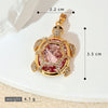 Wholesale Copper Minimalist Animal Zodiac Micropaved Marine Turtle Starfish Necklace Pendant