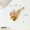 Wholesale Copper Minimalist Animal Zodiac Micropaved Marine Turtle Starfish Necklace Pendant