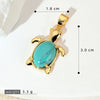 Wholesale Copper Minimalist Animal Zodiac Micropaved Marine Turtle Starfish Necklace Pendant