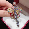 Wholesale Copper Natural Freshwater Pearl Fashion Brooch For Women