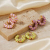 Wholesale Copper Oil Drop Geometric Earrings Retro Elegant Unisex