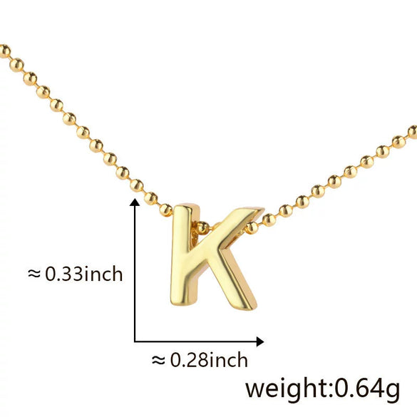 Wholesale Copper Pendant Necklace With Letters Numbers Text Electroplated For Women Hiphop Style