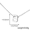 Wholesale Copper Pendant Necklace With Letters Numbers Text Electroplated For Women Hiphop Style
