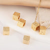 Wholesale Copper Plated Letter Pendant Beaded Simple Necklace Accessories