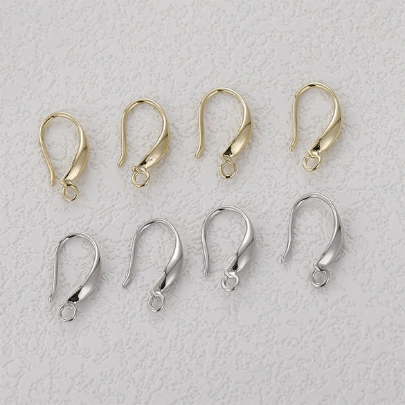 Wholesale Copper Retro Short Water Drop Earrings Electroplated Ear Jewelry Basic Accessories