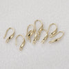 Wholesale Copper Retro Short Water Drop Earrings Electroplated Ear Jewelry Basic Accessories