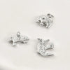 Wholesale Copper Retro Small Animal Pendant Hand Made Accessories With Electroplating