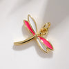 Wholesale Copper Small Animal Pendant With Dripping Oil And Diamondembedded Including Butterfly Turtle Bee Dragonfly