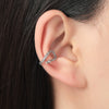Wholesale Copper Snake Ear Clip Electroplated Animal Zodiac Punk Retro Style For Women