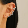 Wholesale Copper Snakeshaped Electroplated Animal Style Women's Earrings