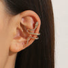 Wholesale Copper Snakeshaped Electroplated Animal Style Women's Earrings