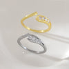 Wholesale Copper Snakeshaped Geometric Animal Zodiac Electroplated Versatile Ring