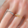 Wholesale Copper Snakeshaped Geometric Animal Zodiac Electroplated Versatile Ring