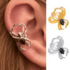 Wholesale Copper Spider Animal Gothic Ear Clip For Women With Electroplating