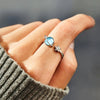 Wholesale Copper Star Constellation Design Ring For Women Jewelry With Zirconia