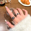 Wholesale Copper Star Open Ring For Women With Electroplating Design