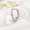 Wholesale Copper Sweet And Cute Bow Earrings Set With Zirconia For Women