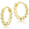Wholesale Copper Ushape Metallic Electroplated Earrings For Women