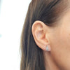 Wholesale Copper Wings Microinlaid Women's Earrings Accessories