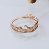 Wholesale Copper Women's Ring With Animal And Zodiac Design Inlaid With Zircon