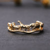 Wholesale Copper Women's Ring With Animal And Zodiac Design Inlaid With Zircon