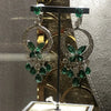 Wholesale Copper Zircon Butterfly Dragonfly Insect Diamond Earrings Highend Style