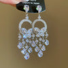 Wholesale Copper Zircon Butterfly Dragonfly Insect Diamond Earrings Highend Style