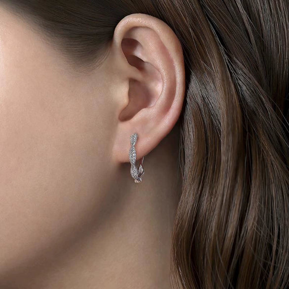 Wholesale Copper Zircon Geometric Elegant Circle Earrings For Women