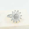 Wholesale Copper Zircon Geometric Fingertip Ring Anxiety Relief Focus Toy