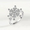 Wholesale Copper Zircon Geometric Fingertip Ring Anxiety Relief Focus Toy
