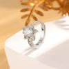 Wholesale Copper Zircon Inlay Geometric Fivepointed Star Earrings