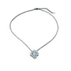 Wholesale Copper Zirconia Flower Hollow Women's Highend Clavicle Necklace