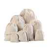 Wholesale Cotton And Linen Drawstring Cloth Bags With Thermal Transfer Printing Process