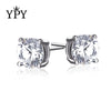 Wholesale Couple Earrings Sterling Silver 925 Geometric Pattern With Diamond Eight Heart Eight Arrows