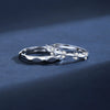 Wholesale Couple Love Ring 925 Silver Rhombus Geometric Design