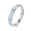 Wholesale Couple Open Ring S925 Sterling Silver Animal Zodiac Electroplated Jewelry