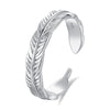 Wholesale Couple Pair Ring 925 Silver Angel Feather Style With Diamond Design