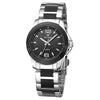 Wholesale Couple Quartz Watches Alloy Case Coated Glass Mirror Belt And Metal Strap Hollow Band Round Dial Leisure Style