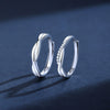 Wholesale Couple Ring 925 Sterling Silver Geometric Design