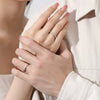 Wholesale Couple Ring 925 Sterling Silver Heart Shaped Allmatch Style Open Ring