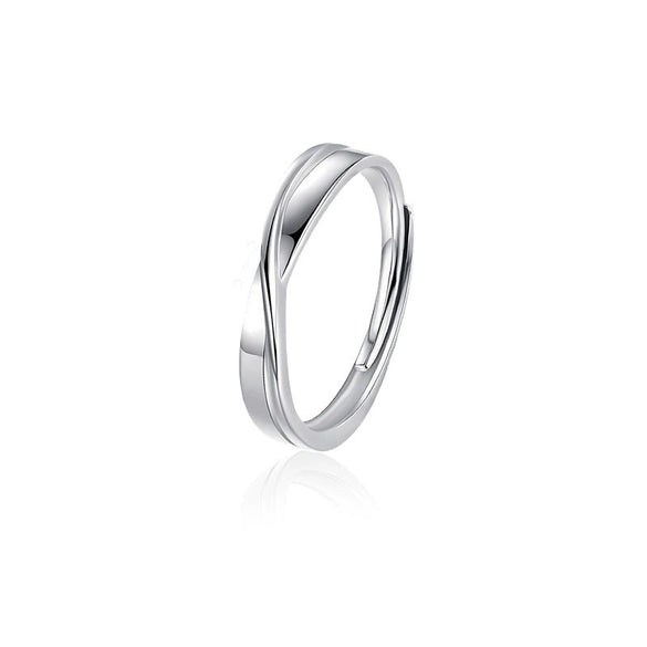 Wholesale Couple Ring 925 Sterling Silver Moissanite Heart Shape Set With Diamonds Minimalist Design