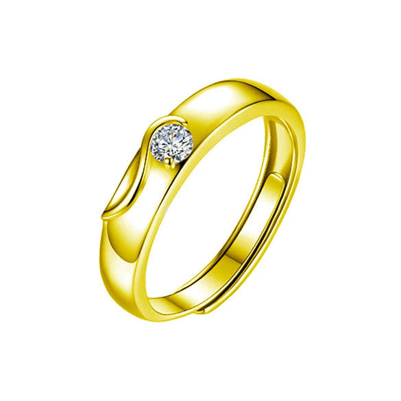 Wholesale Couple Ring 925 Sterling Silver Moissanite Heart Shape Set With Diamonds Minimalist Design