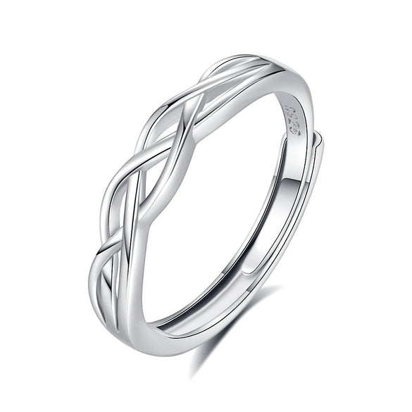 Wholesale Couple's Ring 925 Sterling Silver Dream Catcher Style With Diamond Design