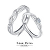 Wholesale Couple's Ring 925 Sterling Silver Dream Catcher Style With Diamond Design