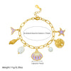 Wholesale Creative Ocean Series Electroplated Stainless Steel Animalshaped Bracelet Jewelry For Women